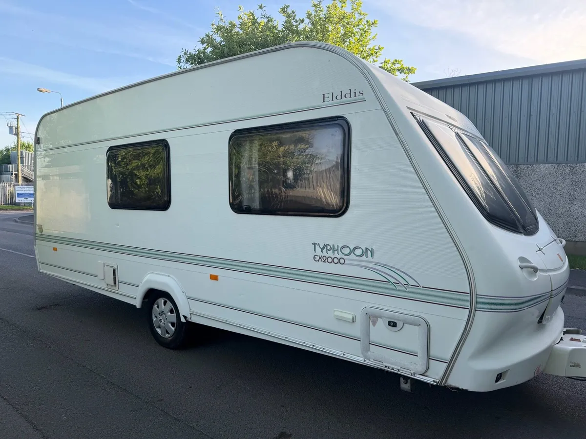 2004 elddis typhoon luxury caravan - Image 2