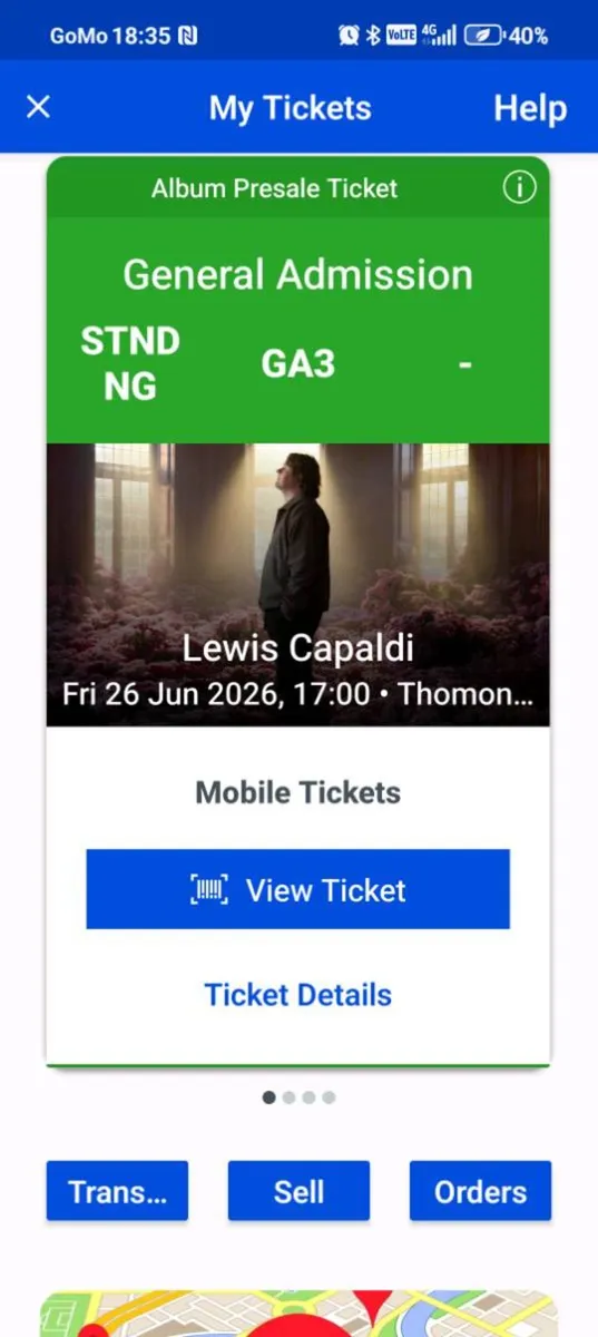 4 tickets to Lewis Capaldi limerick - Image 2