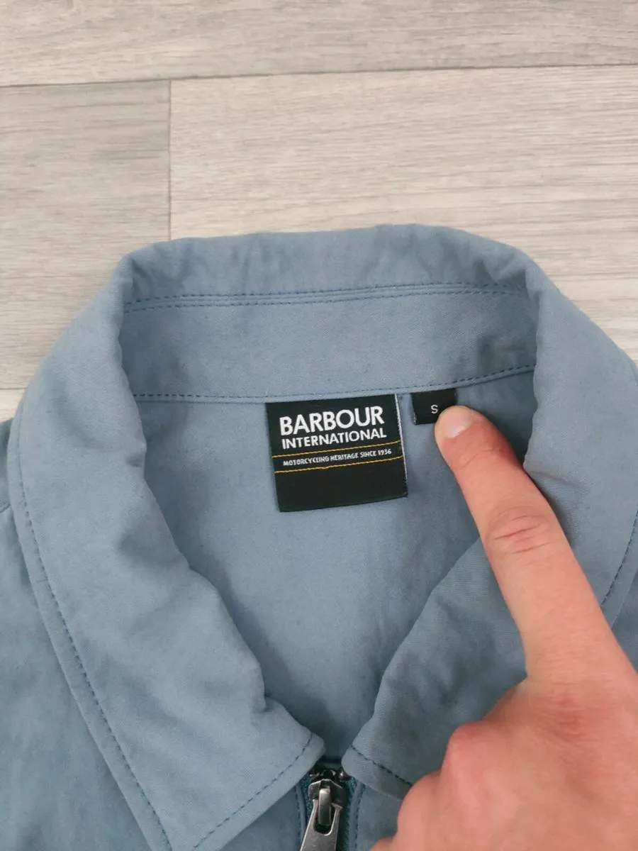 Barbour International Bomber Jacket Mens S/M - Image 4