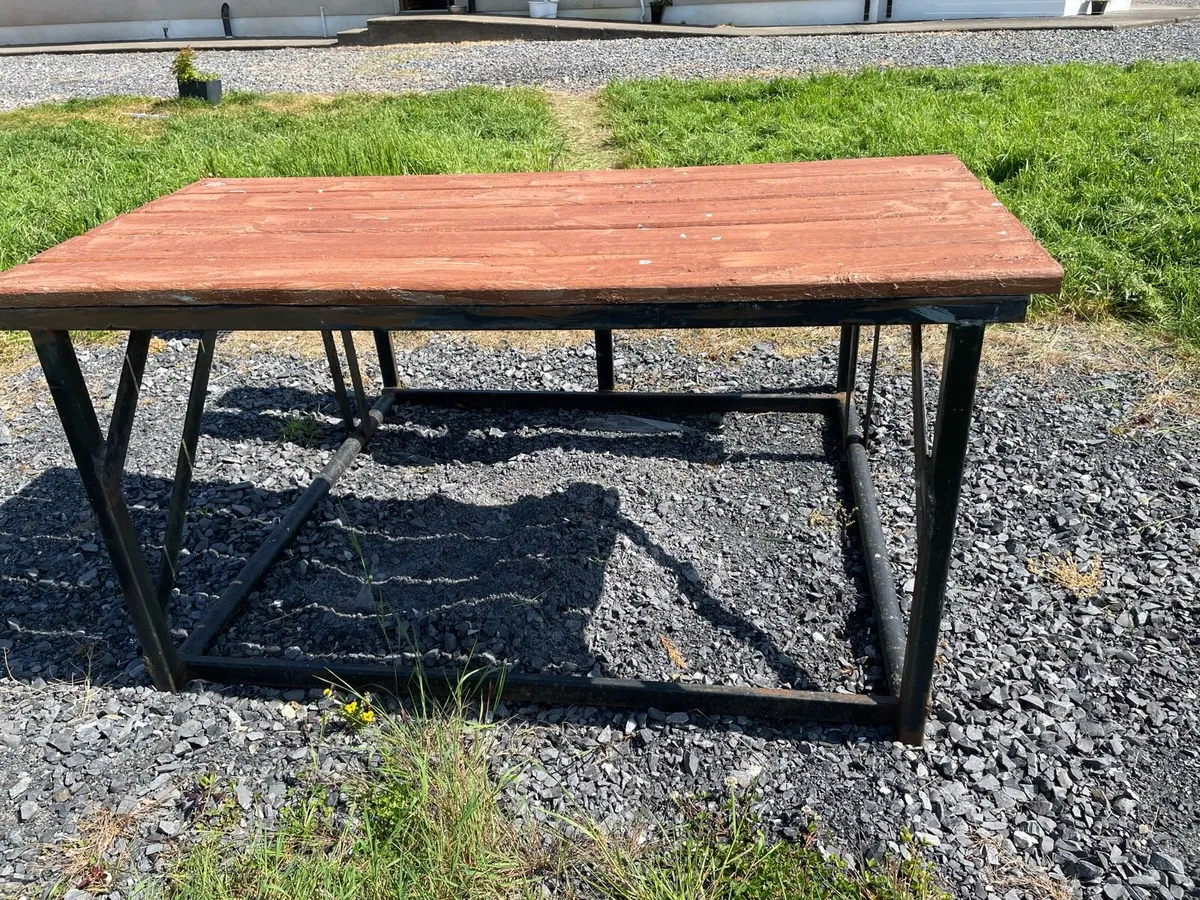 Garden Bench steel - Image 3