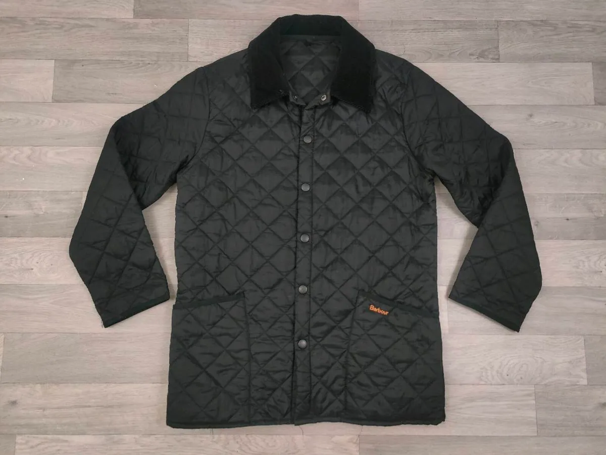 Vintage Barbour Liddesdale Quilted Jacket Mens M - Image 1