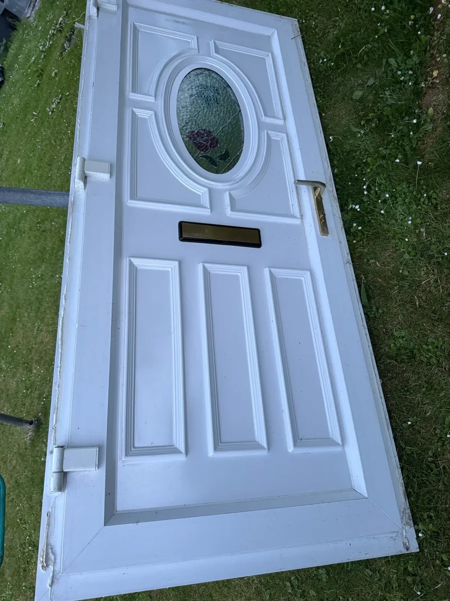 PVC door with frame - Image 1