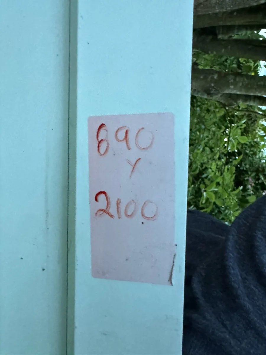 PVC door with frame - Image 2