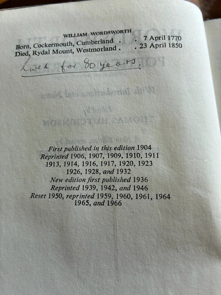 Wordsworth Poetical Works - Image 2