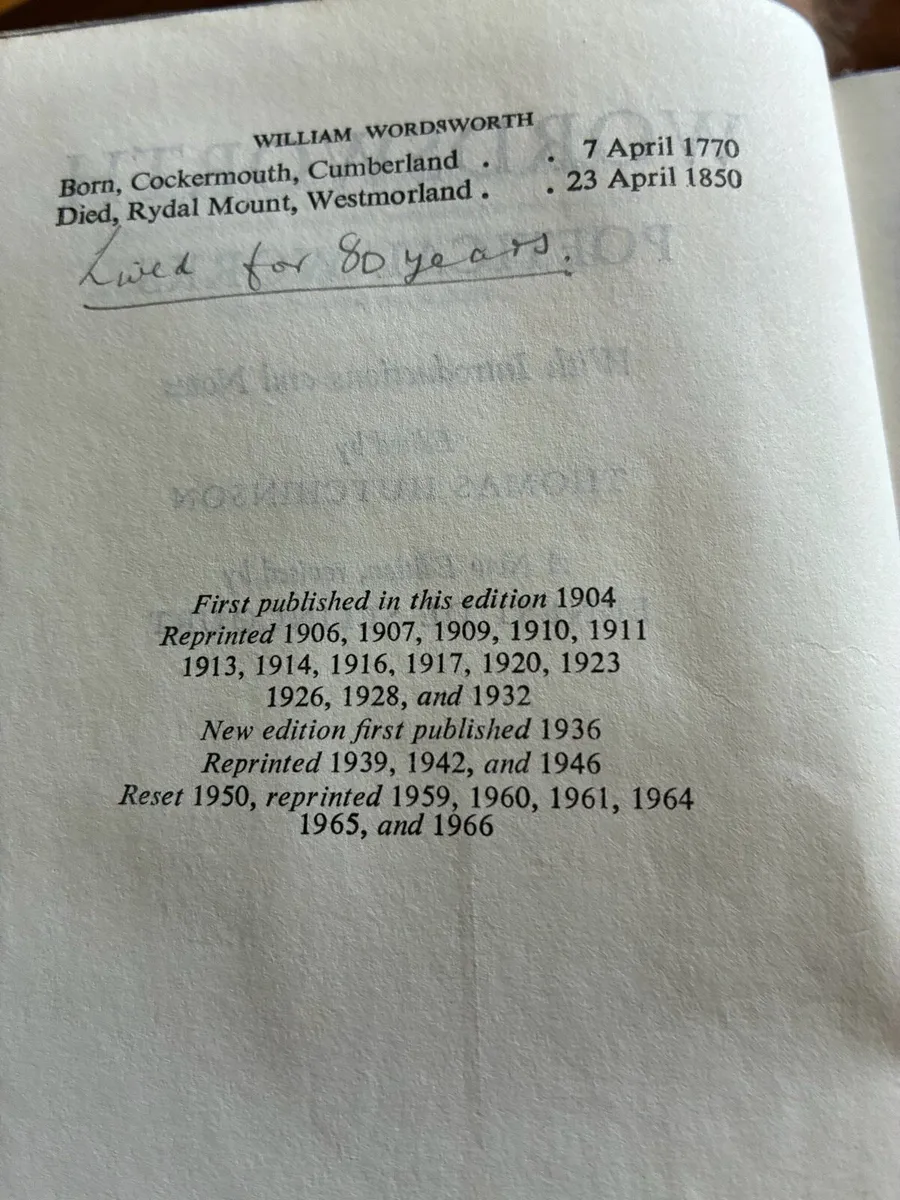 Wordsworth Poetical Works - Image 3