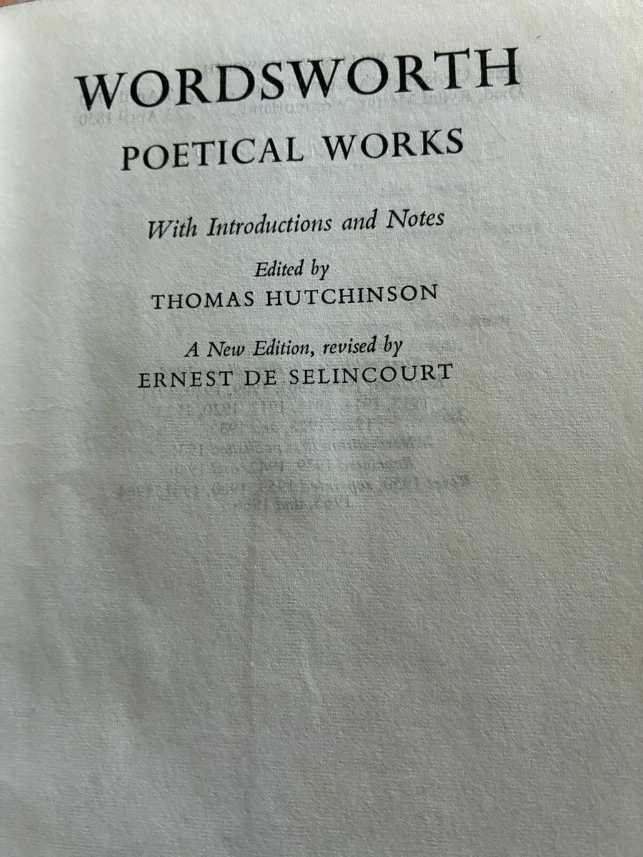 Wordsworth Poetical Works - Image 4