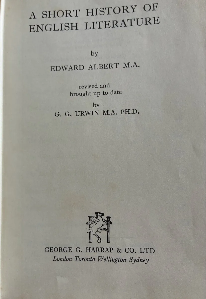 A Short History of English Literature - Image 2