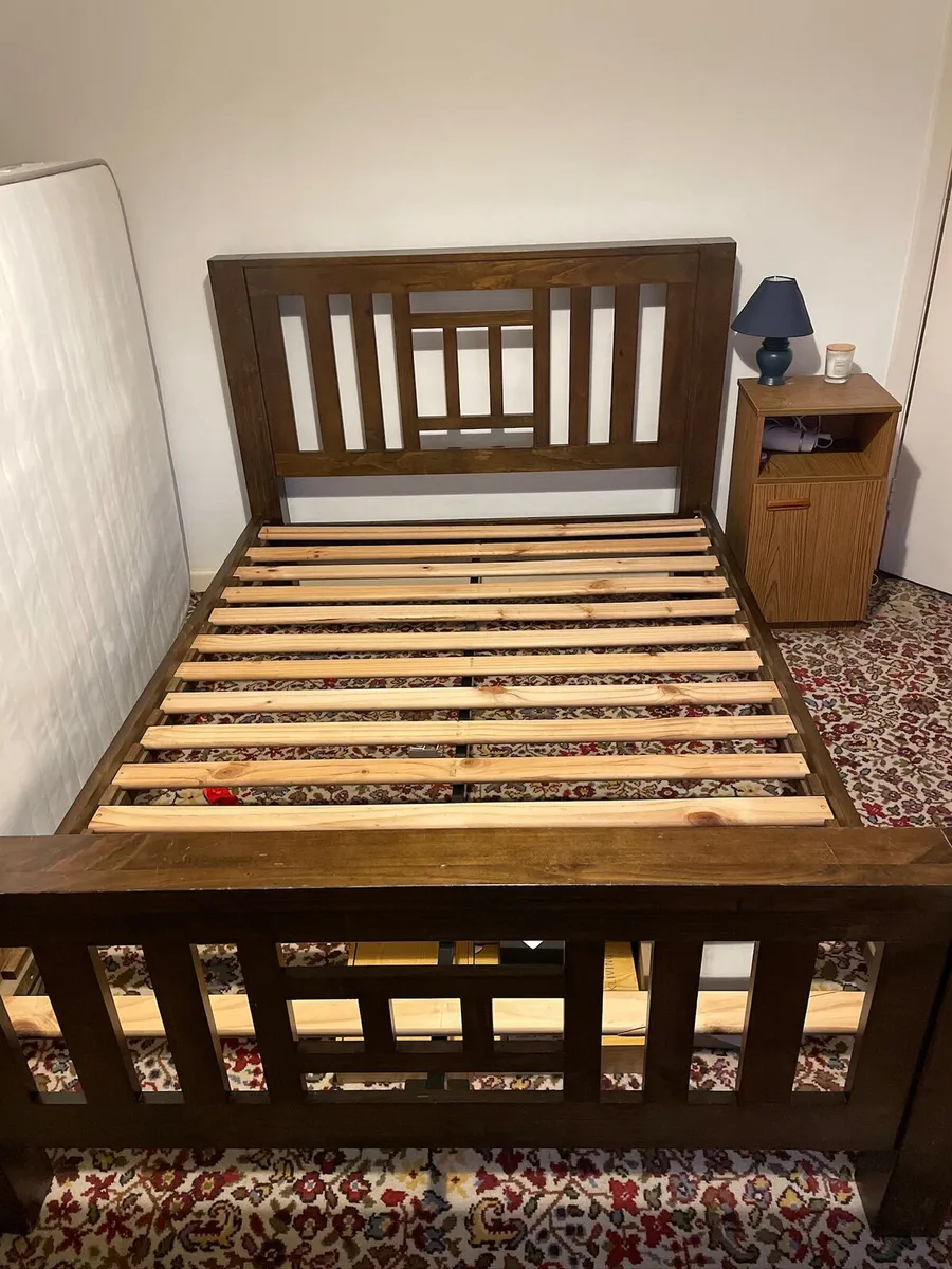 Standard Double Bed, like new €40 - Image 2