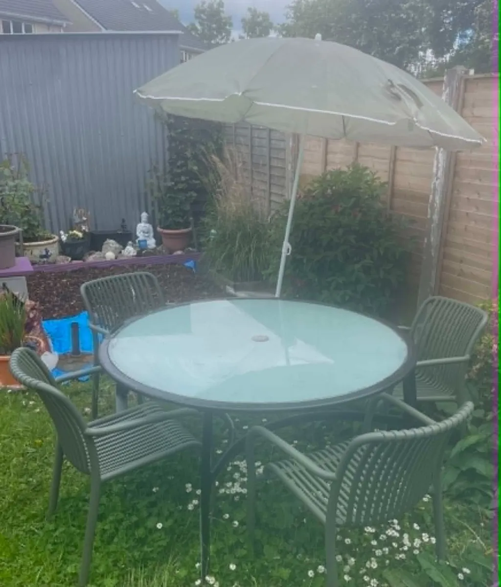 garden furniture set - Image 1
