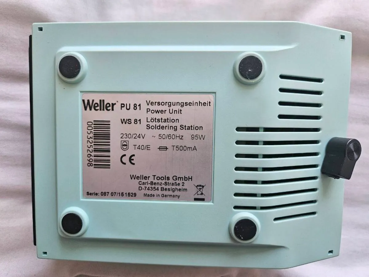 Weller PU 81 soldering station - Image 3