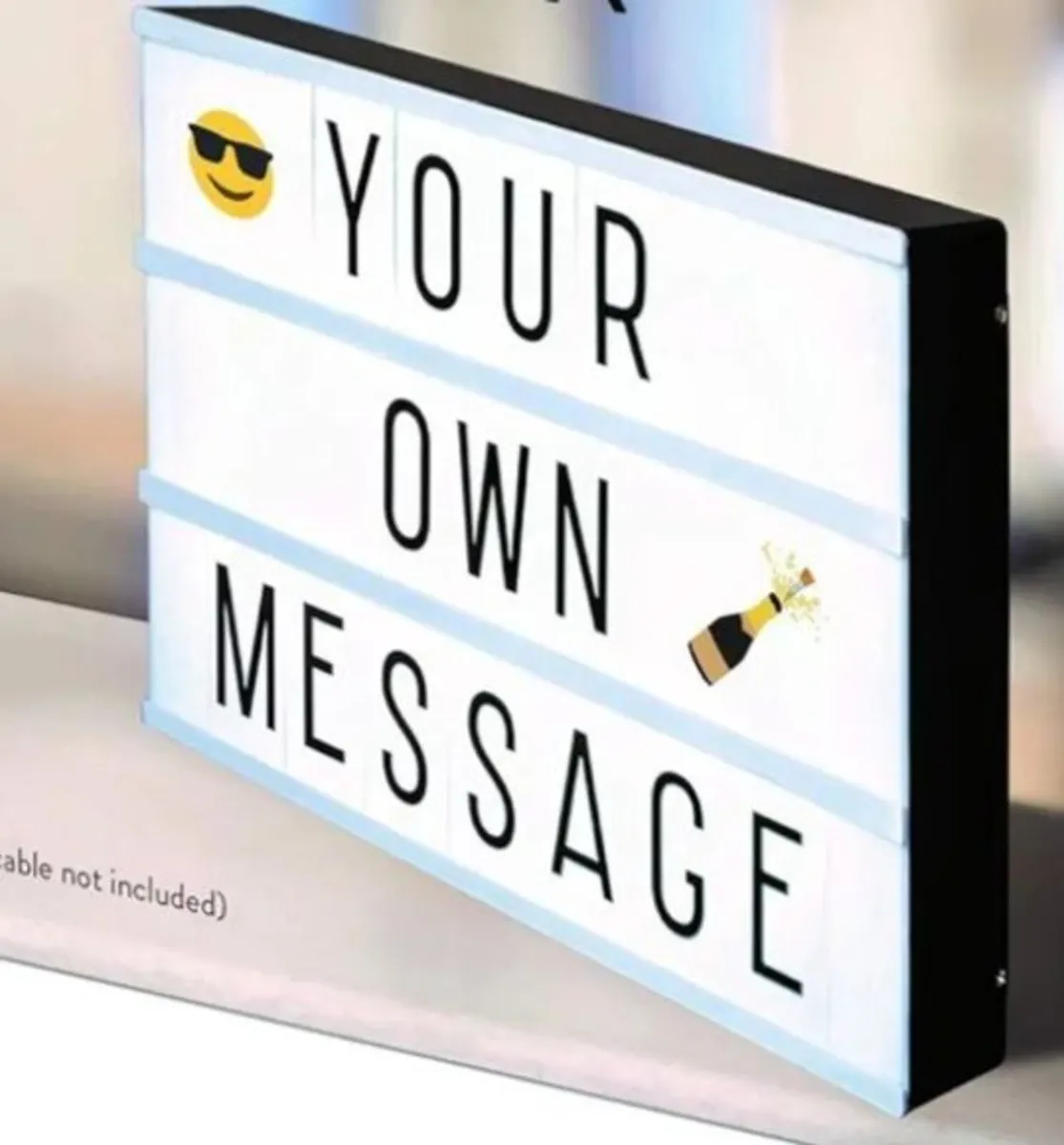 Cinematic / Message Light Box For Sale. - Image 2
