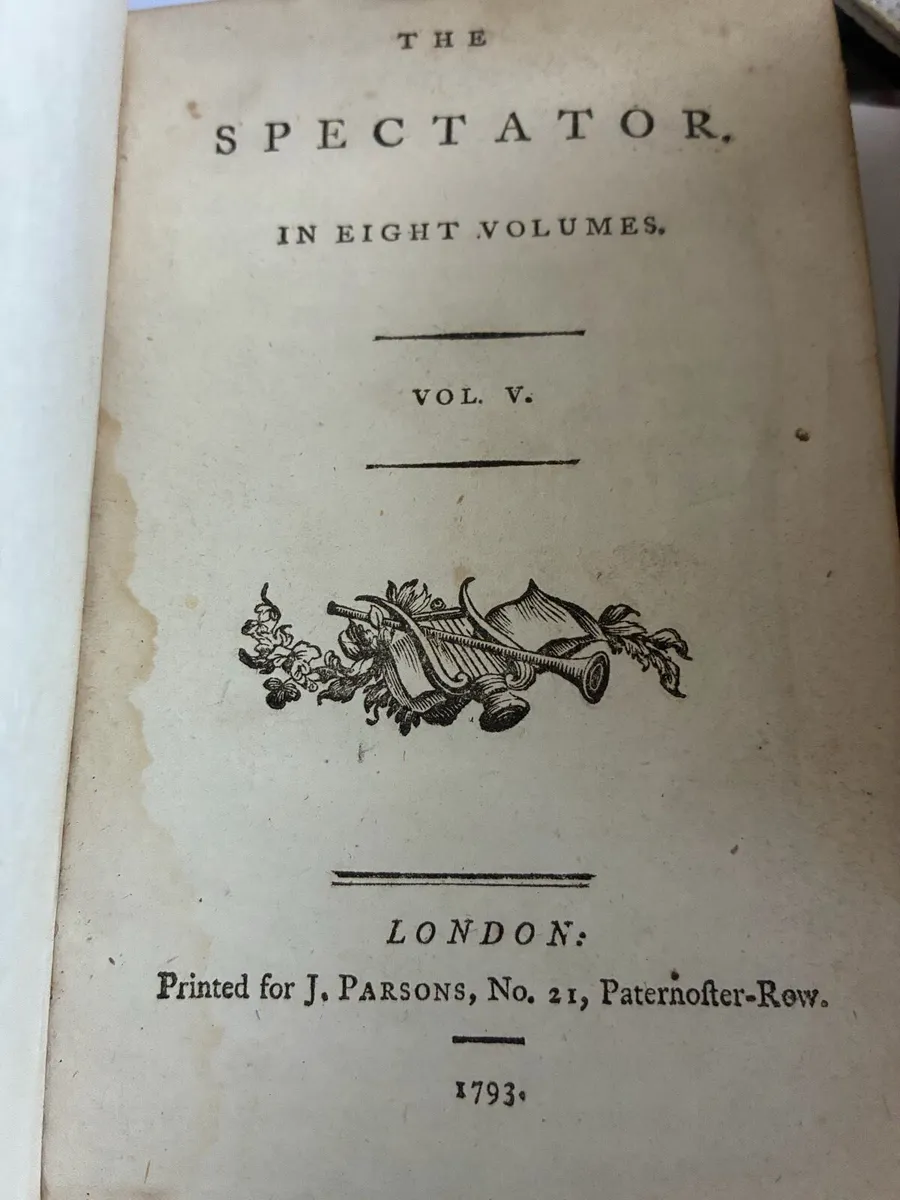 The Spectator - Vols 5,6,7,8. - Image 3