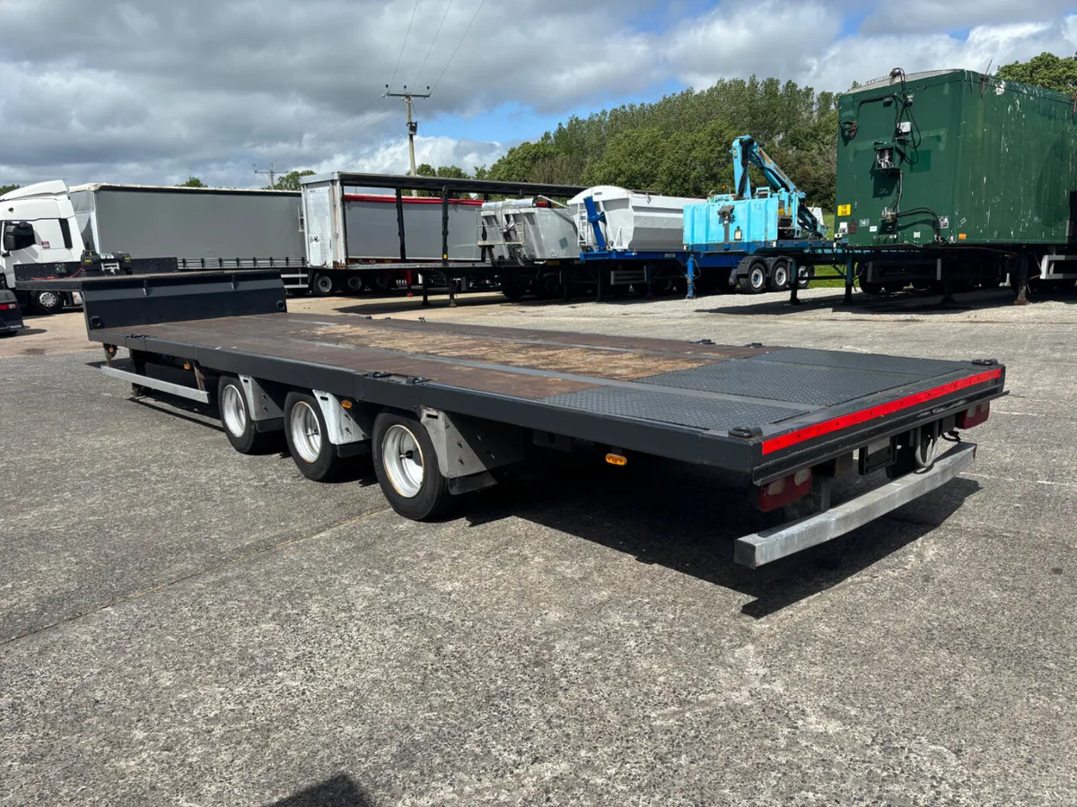 2017 Step frame trailer 17.5 wheels New winch - Image 3