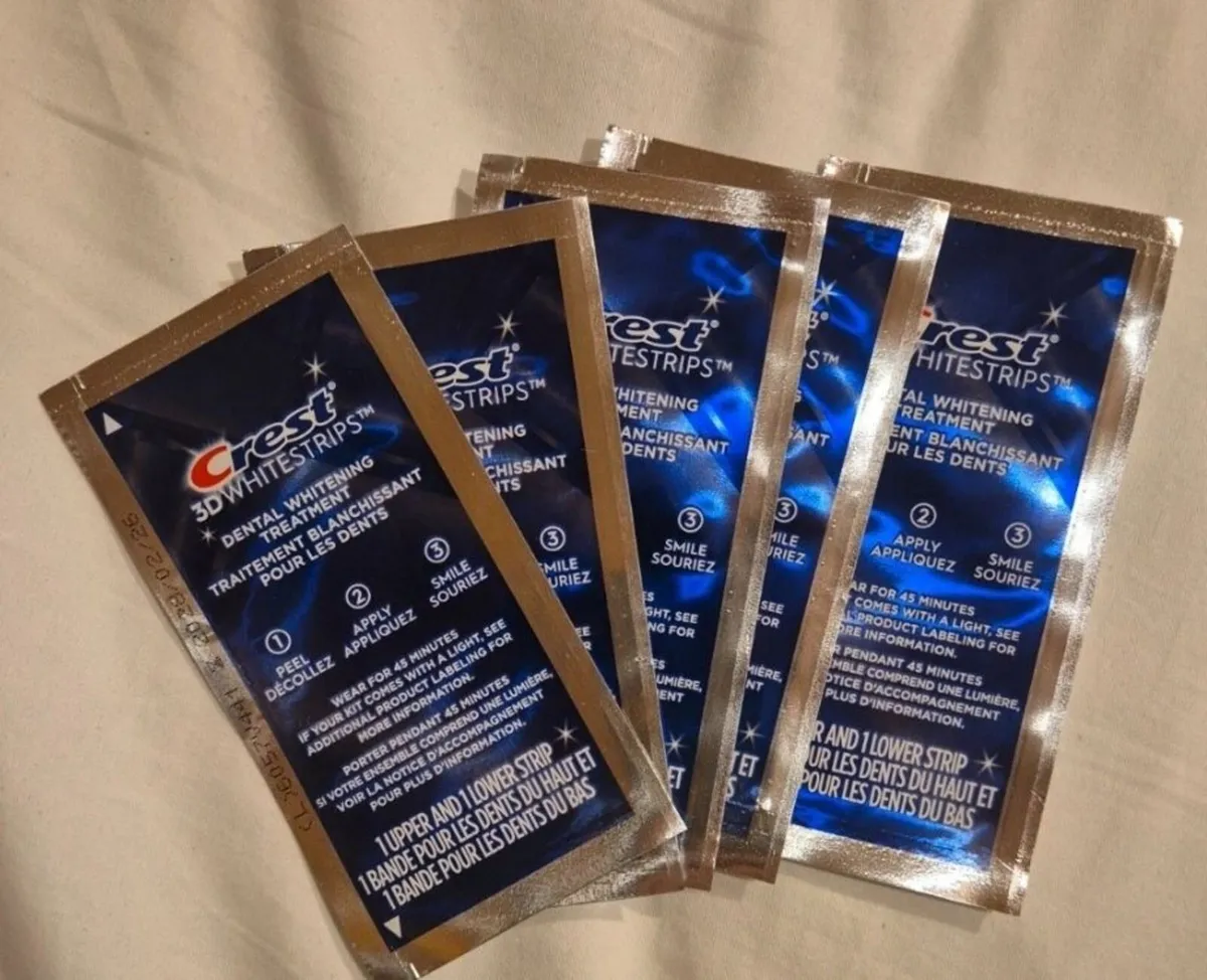 Crest 3d whitening strips