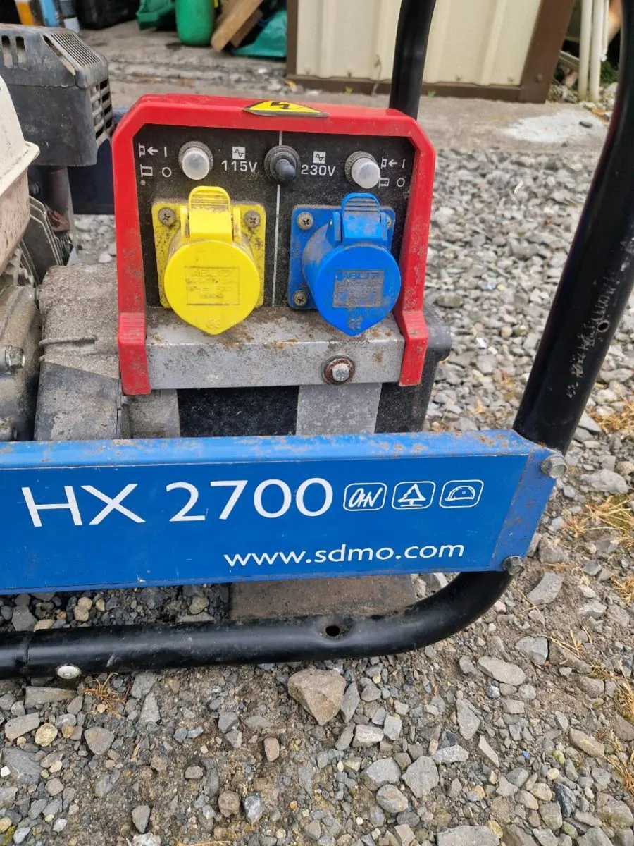 Sdmo hx2700 generator - Image 1