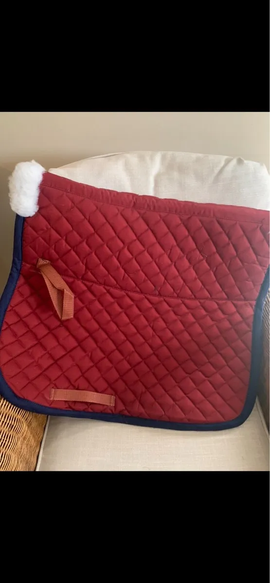 2 saddle  pads never used  €25 each gorey - Image 2