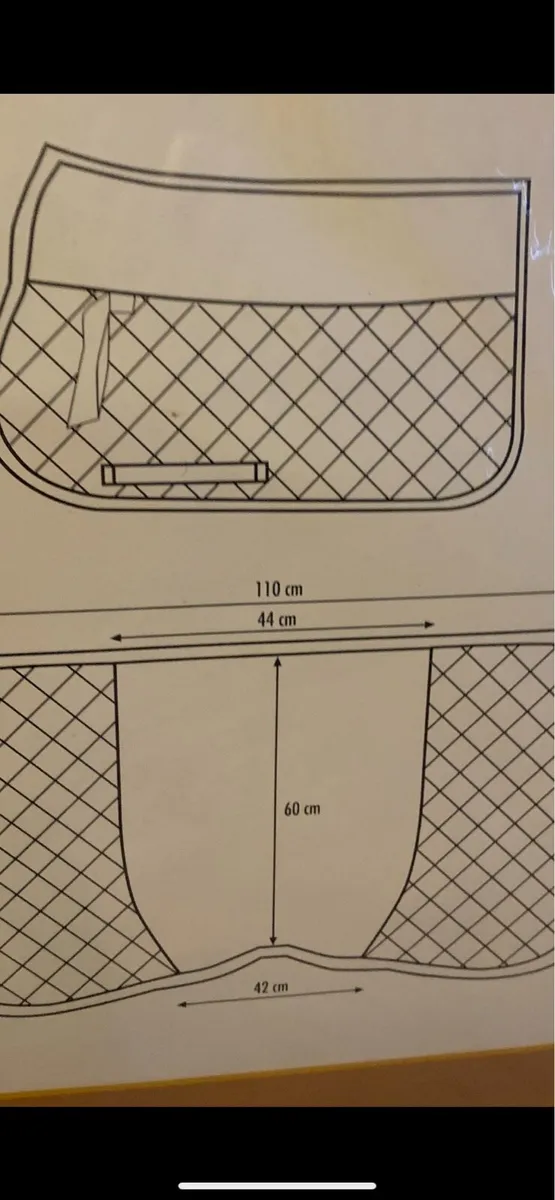 2 saddle  pads never used  €25 each gorey - Image 3