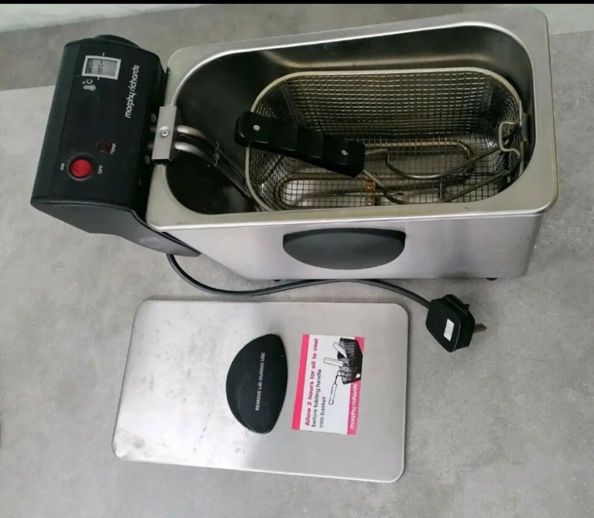 Morphy Richards Stainless Steel Fryer - Image 4