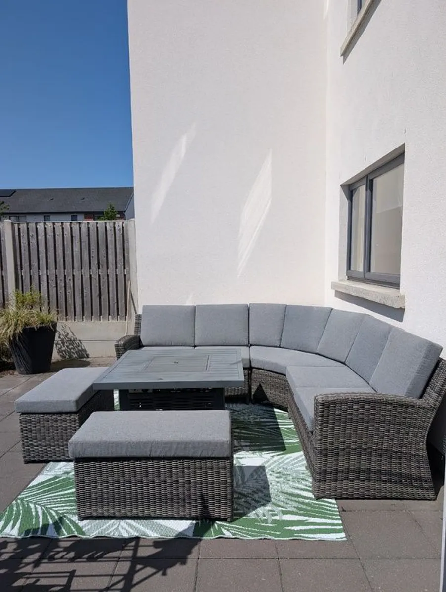 7 Piece Garden lounge Set - Image 1