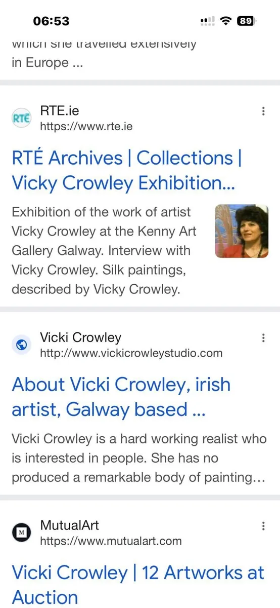 Oil painting by Vicky Crowley - Image 3
