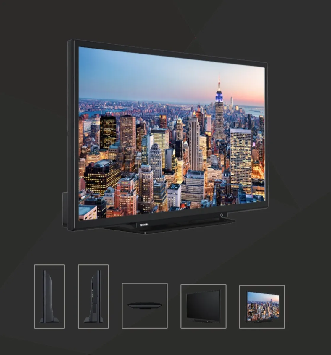 Toshiba lcd 32w1753db Tv - Image 1