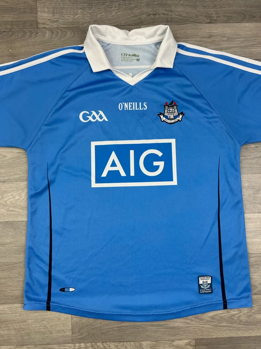 Oneills Dublin Dubs Gaa Jersey Shirt Mens Medium - Image 2
