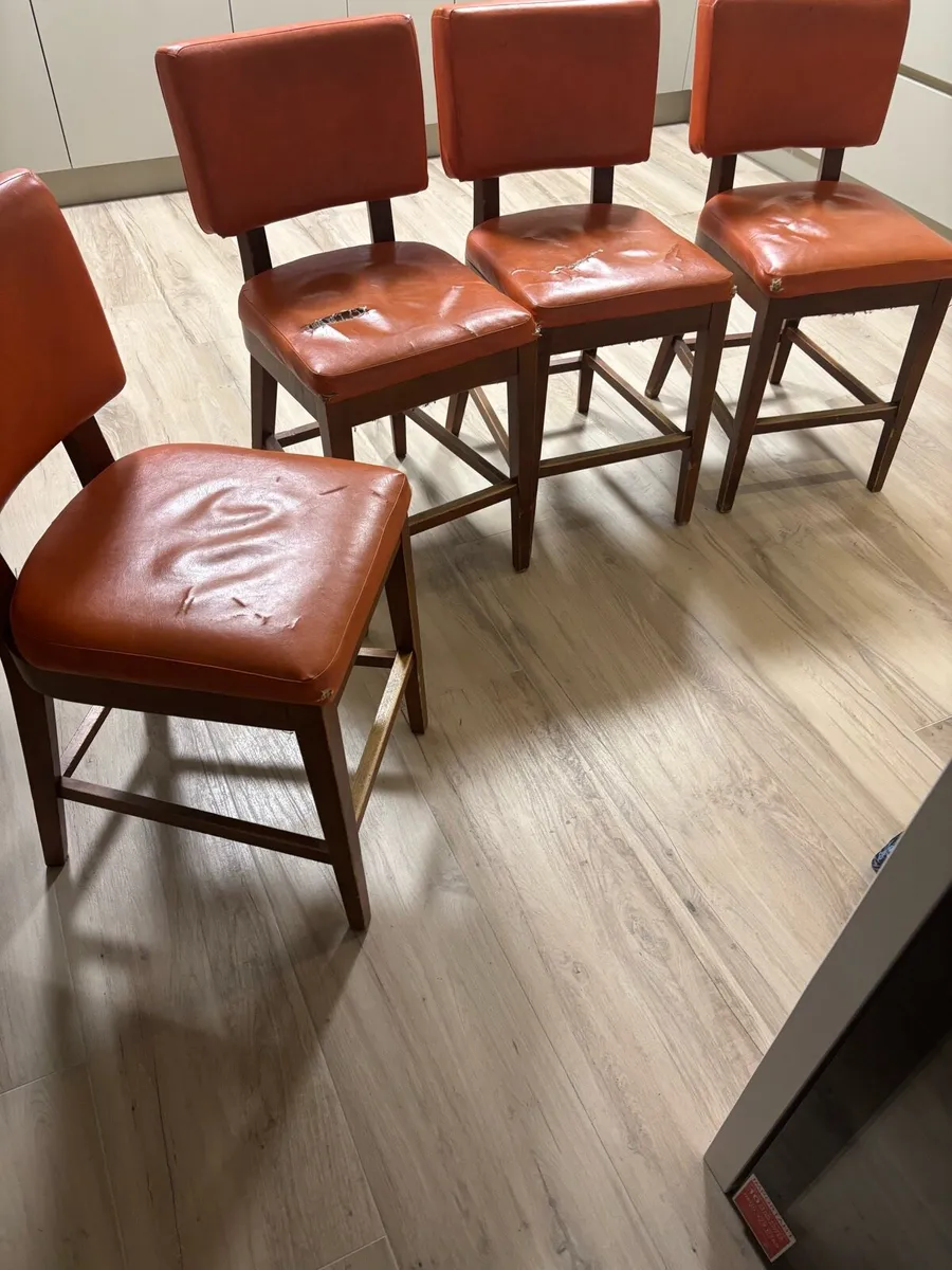 4x kitchen bar stools - Image 1