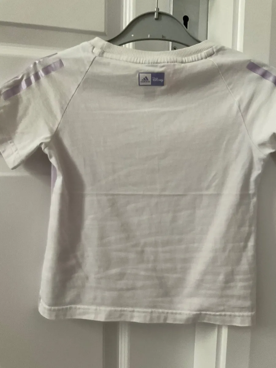 Disney frozen adidas t shirt, 5 to 6 - Image 2