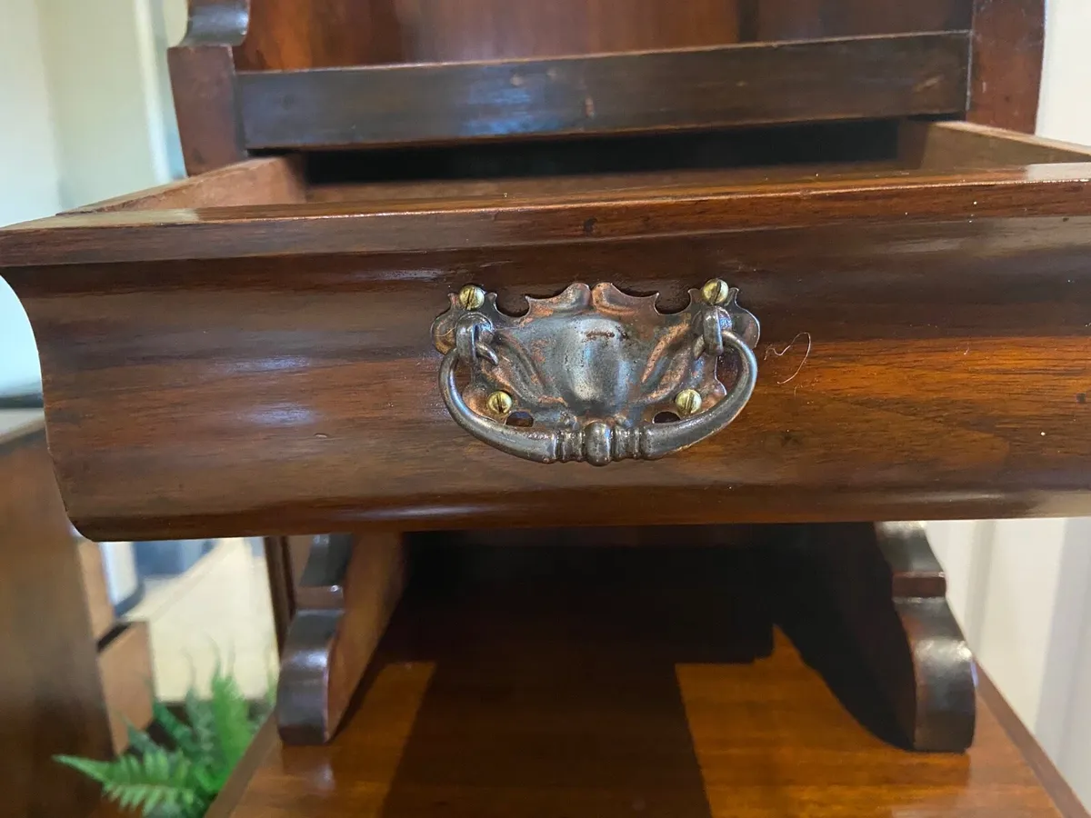 Victorian walnut dresser - Image 4