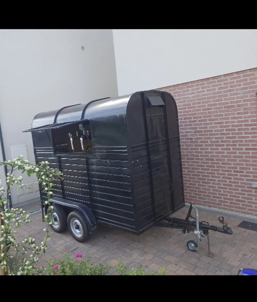 Vintage Rice Mobile Bar - Image 1