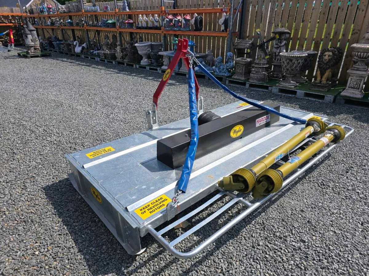 9ft wylie engineering galvanised grass field toppe - Image 3
