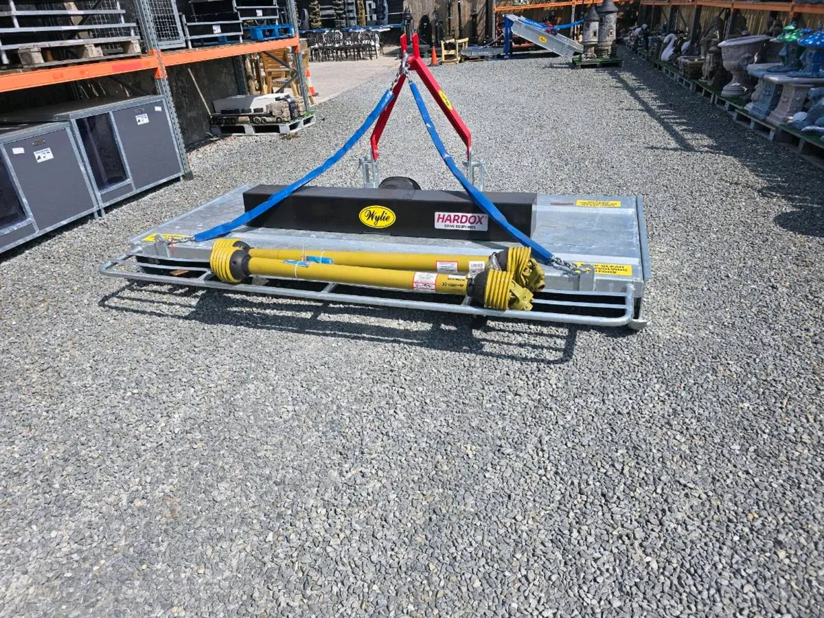 9ft wylie engineering galvanised grass field toppe - Image 1