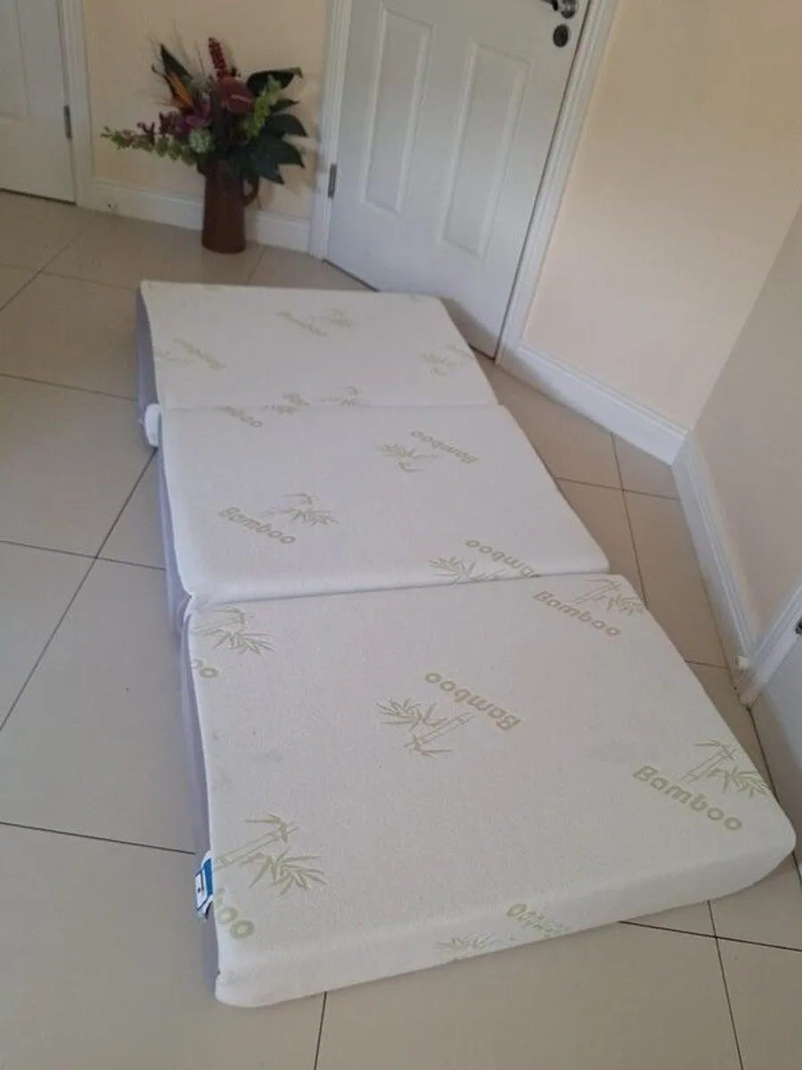 mattress folding guest bamboo - Image 2