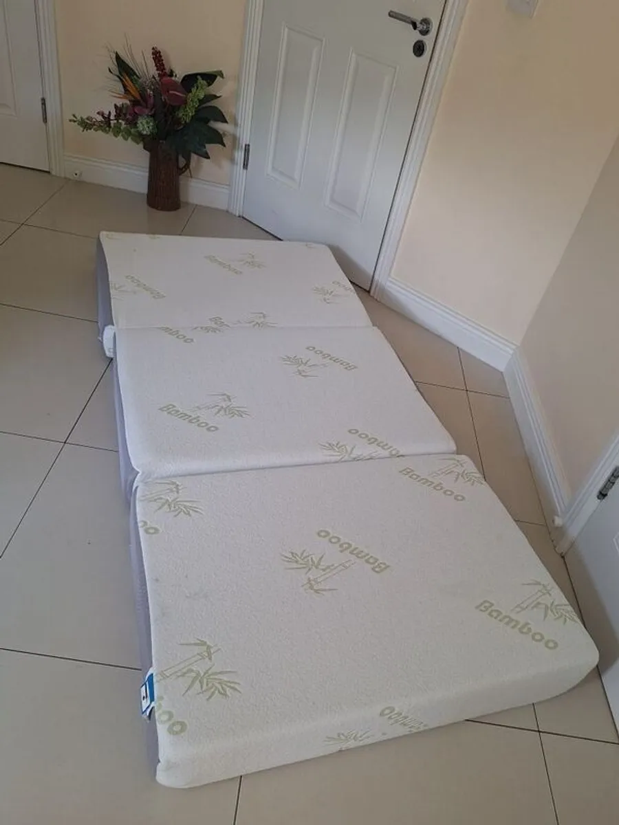 mattress folding guest bamboo - Image 3