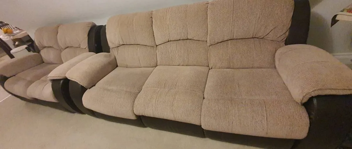 FREE Recliner sofas - Image 1