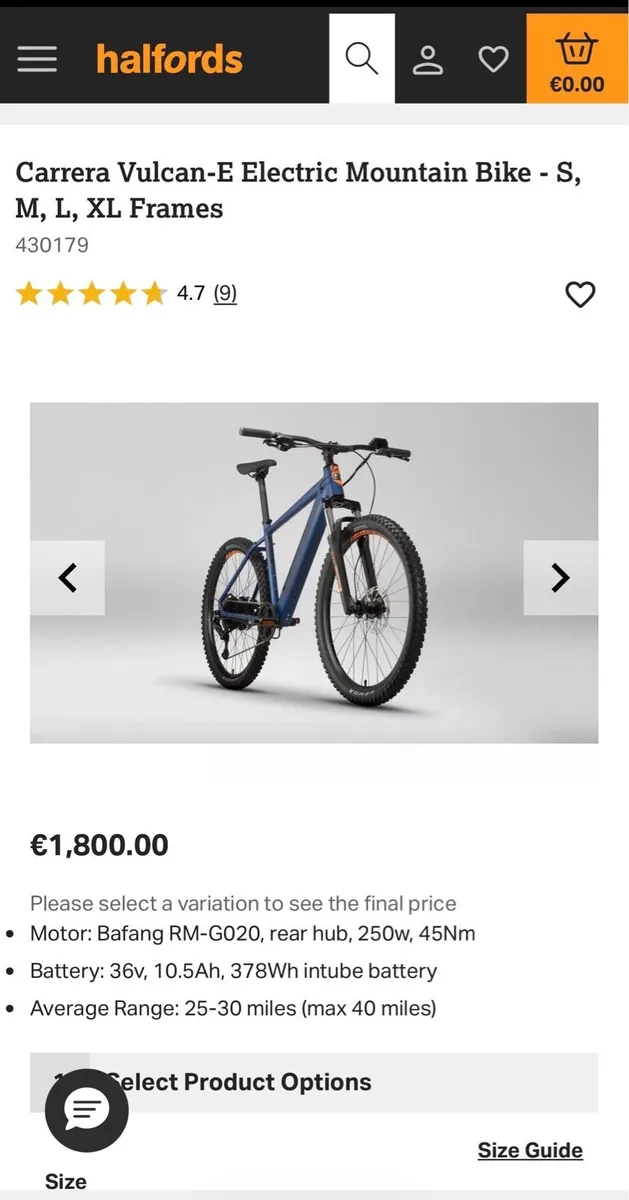 eBike Carrera Vulcan-E  Mountain bike - Image 3