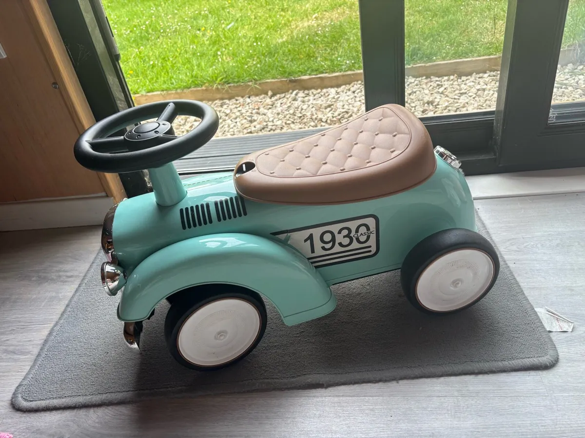 Kids Vintage Ride-On Car - Great Condition - Image 1
