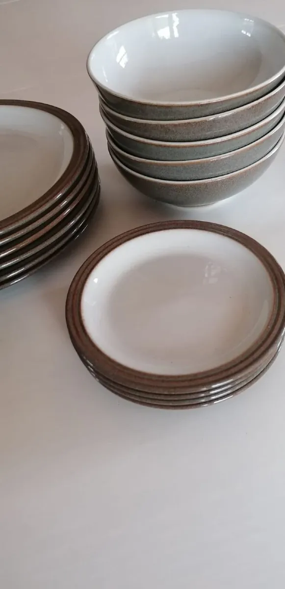 Denby Greystone crockery - Image 1