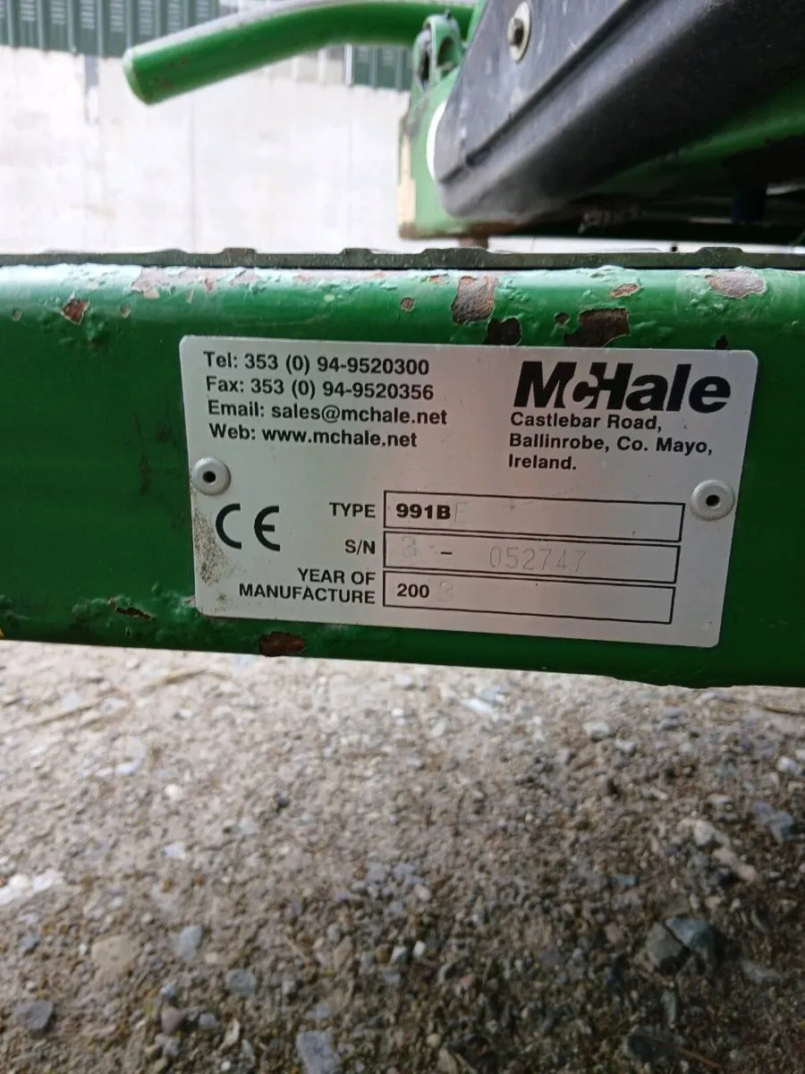 McHale 991be bale wrapper - Image 4