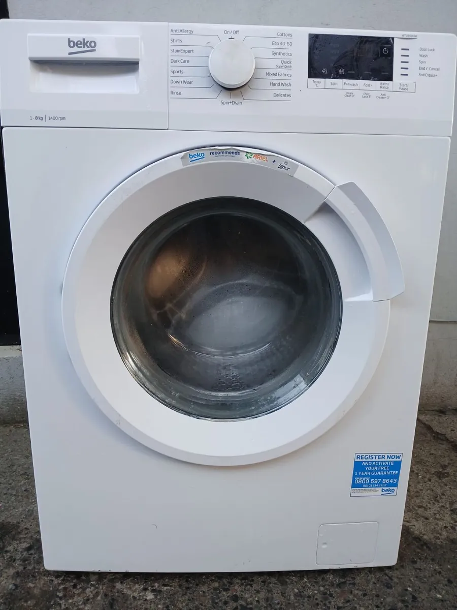 8KG WASHI MACHINE FOR SALE - Image 1