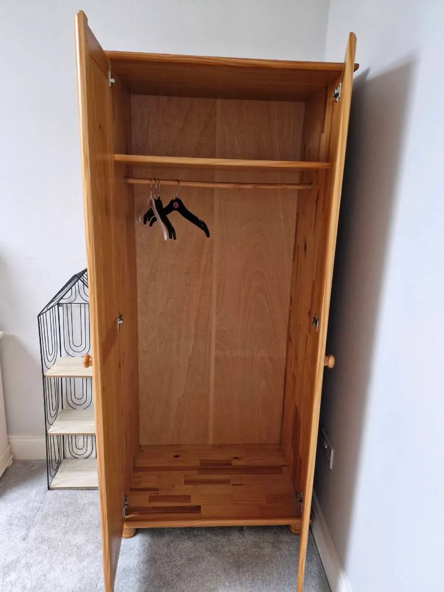 Pine wardrobe - Image 2