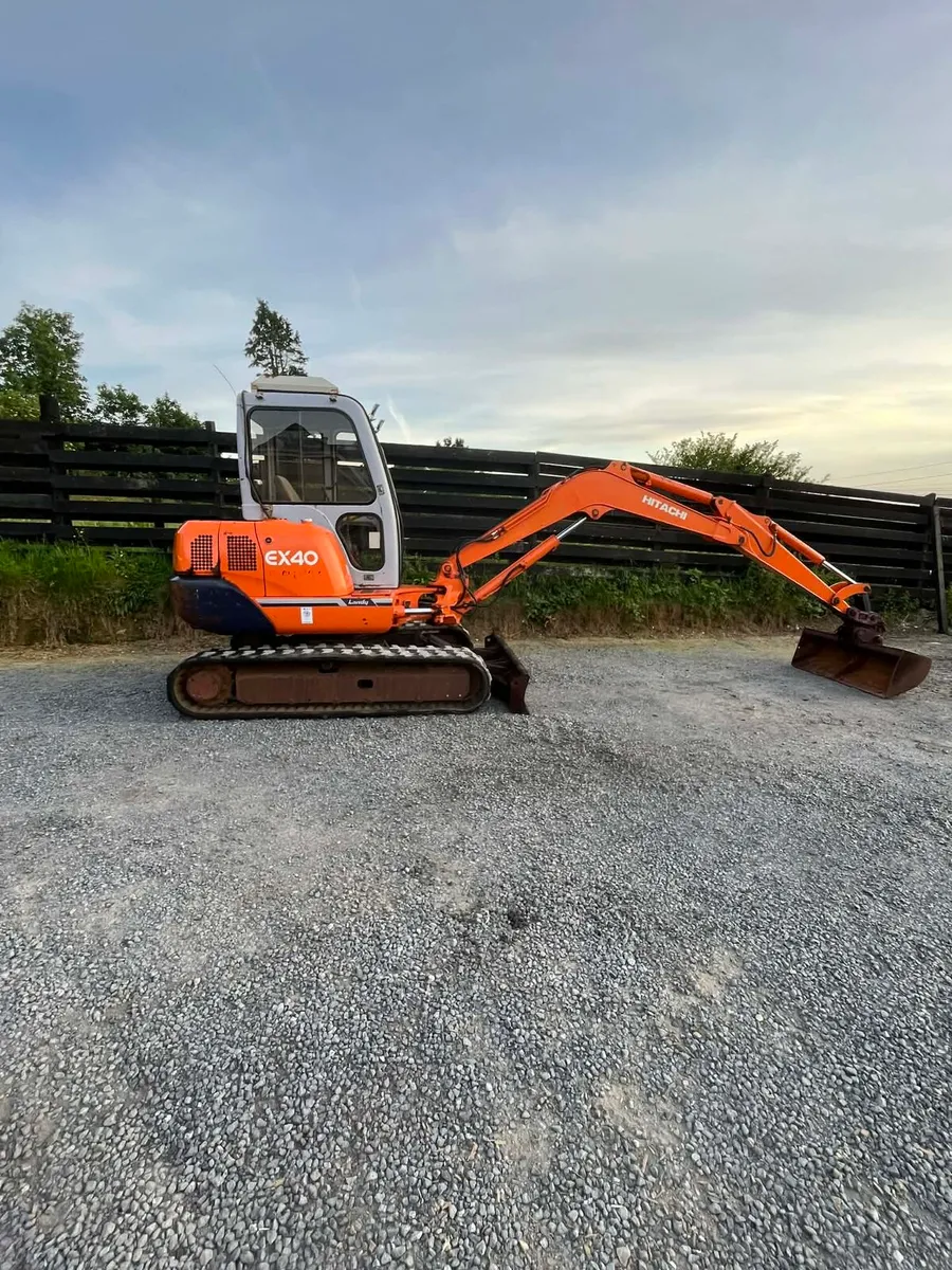Ex40 Hitachi digger - Image 2