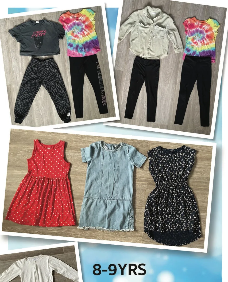 Girls Clothes Bundle - 8 Pieces & 1 FREE - 8-9yrs - Image 2