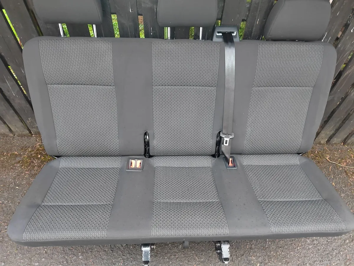 rear triple seat VW T6.1 T6 Transporter - Image 1