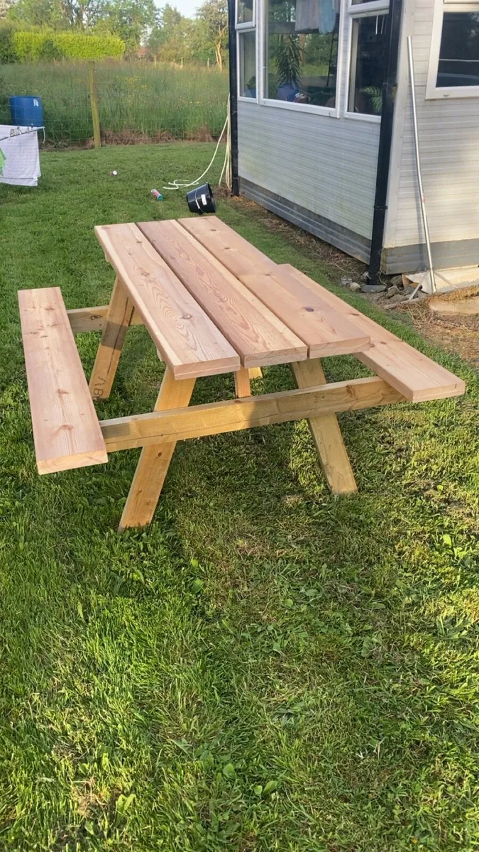 Garden Picnic Table