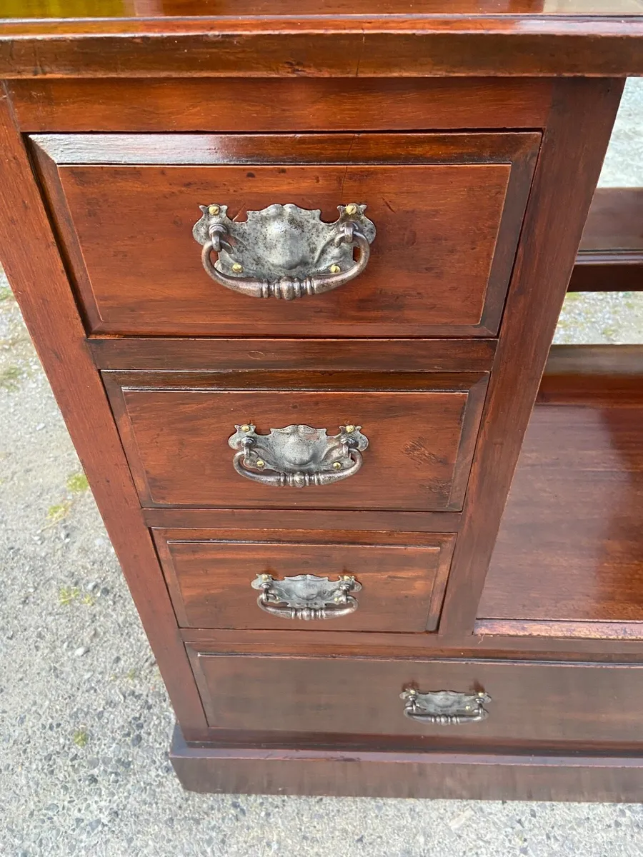 Victorian Scottish walnut dresser - Image 3