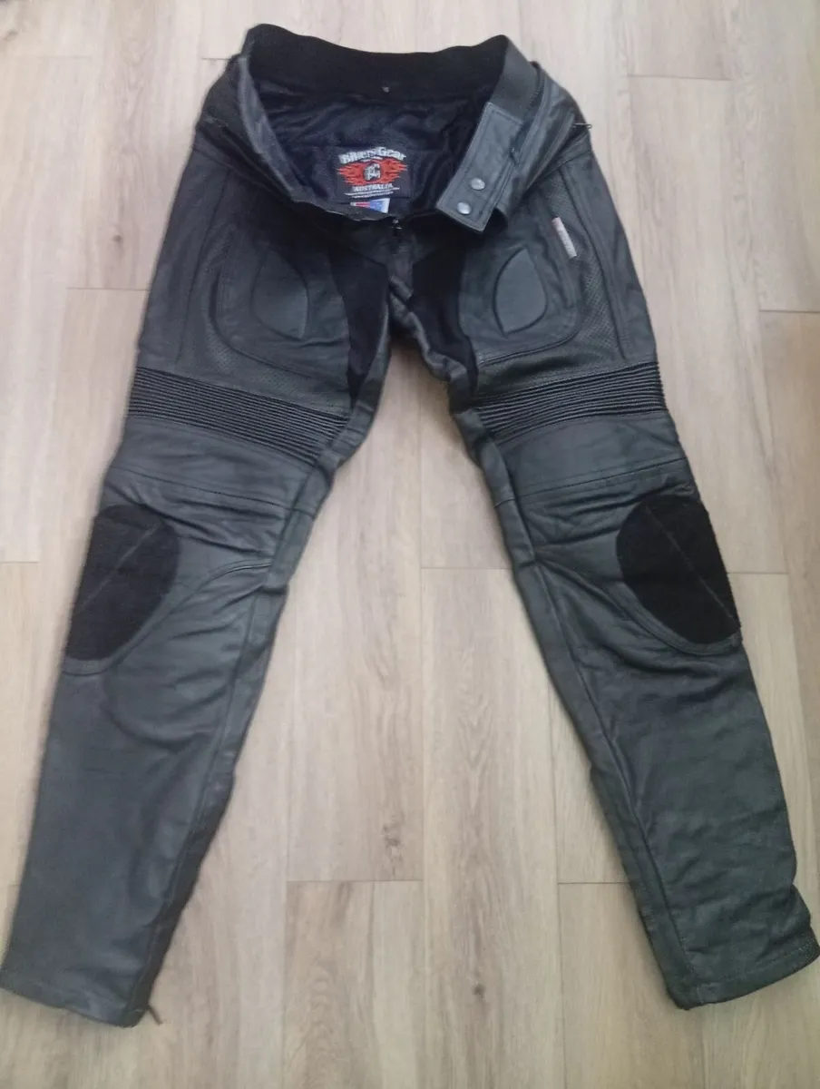 New Genuine Leather Motorcycle Trousers/Pants - Image 1