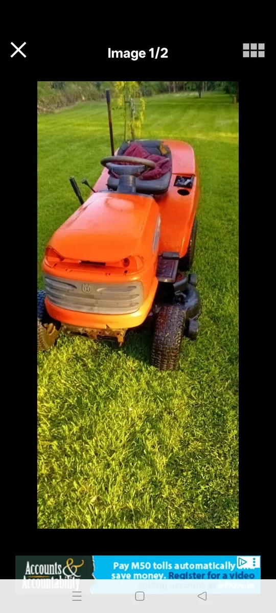Ride on lawnmower - Image 2