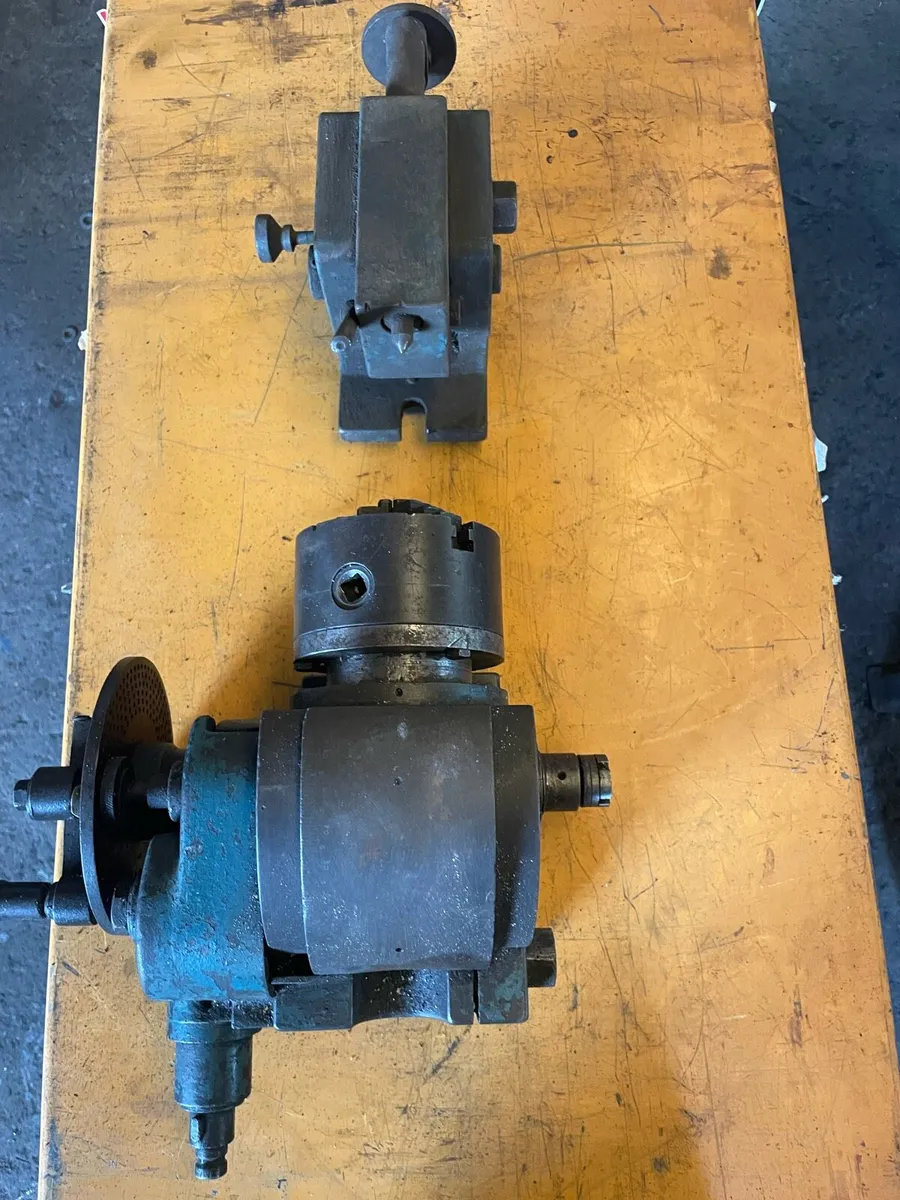 Milling Machine Dividing head and Tailstock - Image 3