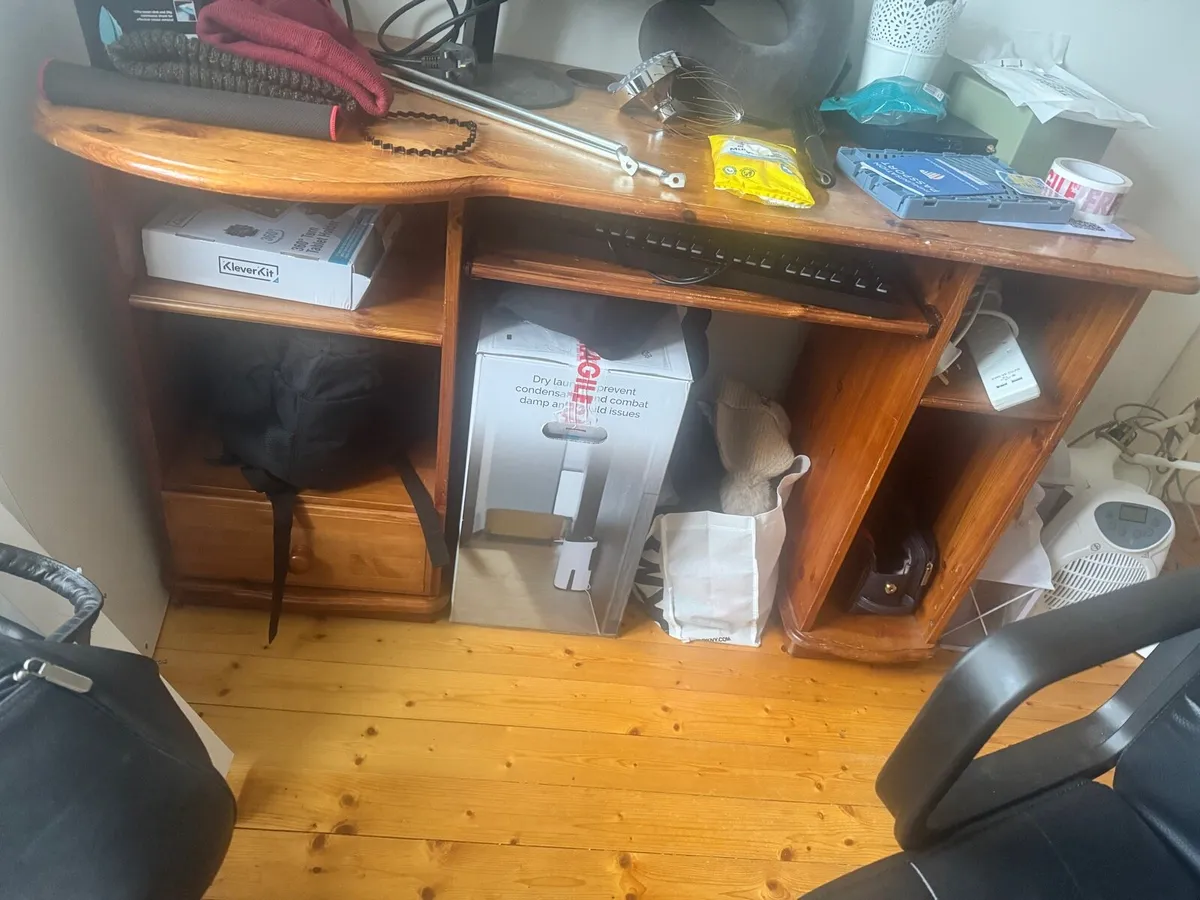 Wooden Computer Desk / Home Office Desk - Image 1
